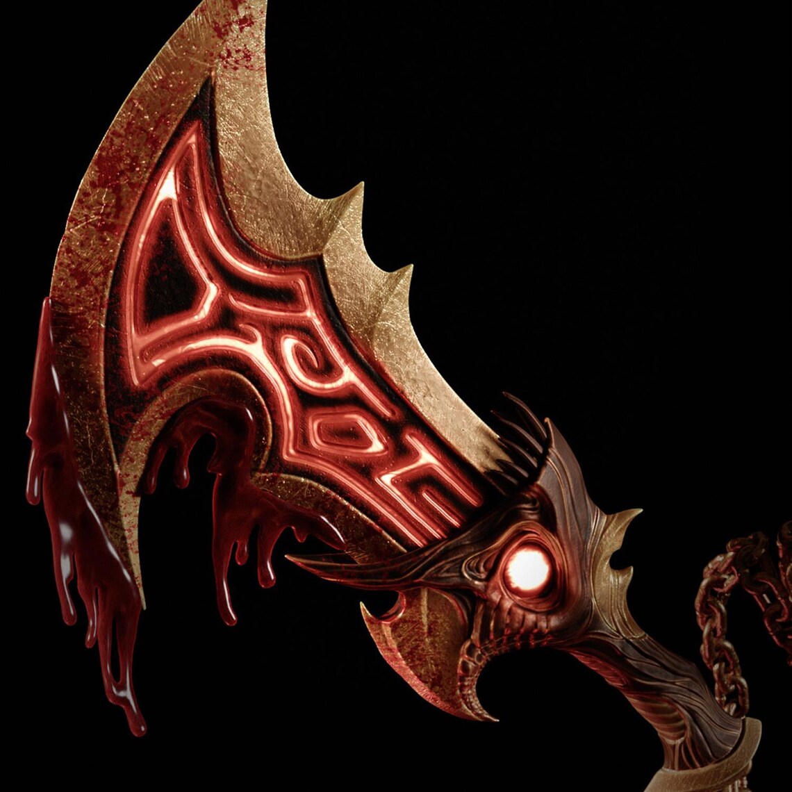 God of War Kratos Rage of Sparta Statue – Mythical Beast Slayer Collectible Figure