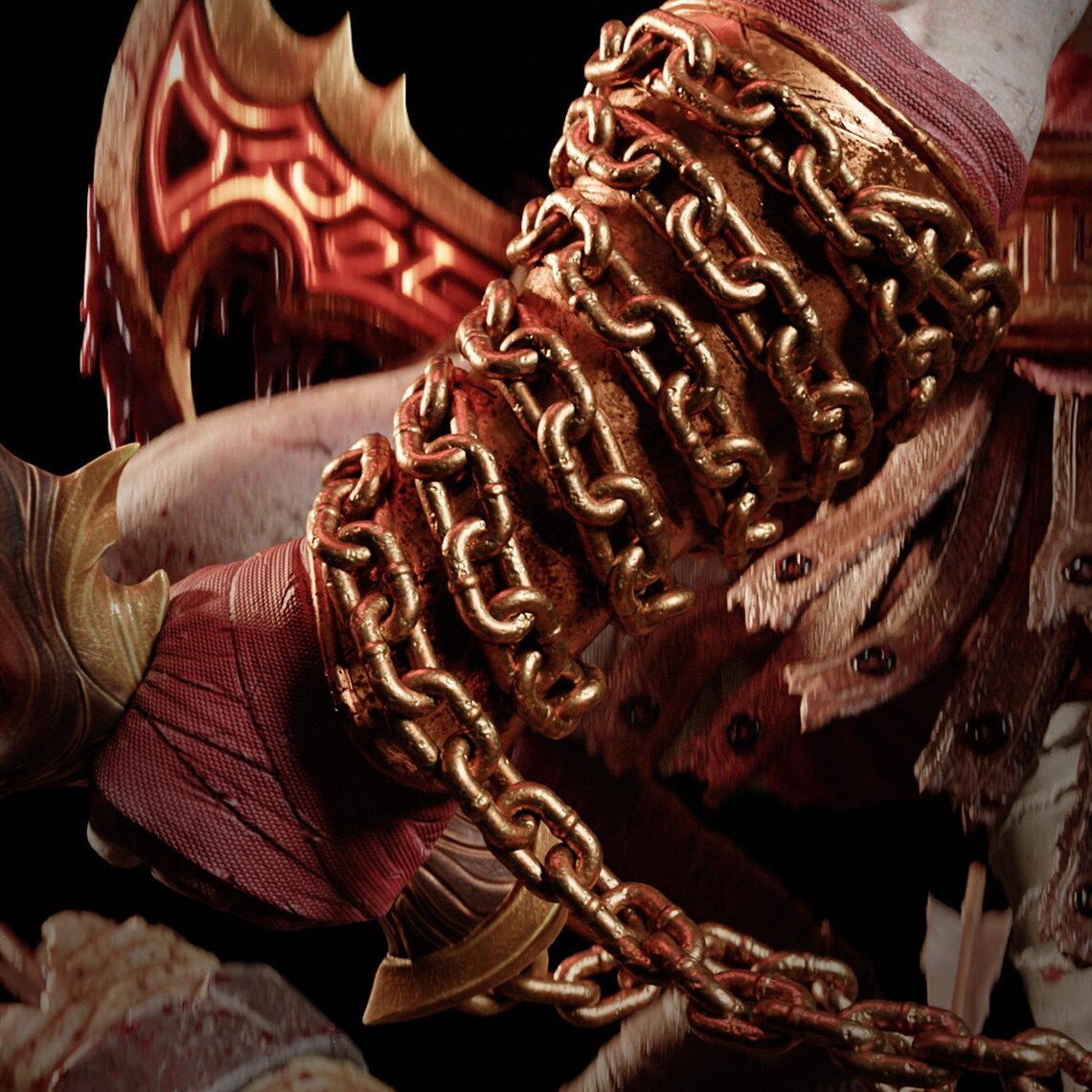 God of War Kratos Rage of Sparta Statue – Mythical Beast Slayer Collectible Figure