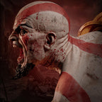 God of War Kratos Rage of Sparta Statue – Mythical Beast Slayer Collectible Figure